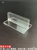 Suporte de Pé para Placa KT Clipe Acrílico para Anúncios Base Suporte de Clipe para Prateleira de Supermercado Sinal de Classificação para Farmácia Sinal Guia