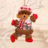 Nuevo Pin de Navidad Pequeño Colgante de Tela Muñeco Colgante para Árbol de Navidad Suministros de Decoración Navideña