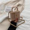 Rhombic Bordado Small Bag Bolsa Feminina Verão 2024 Nova Moda Corrente Crossbody Bag Mini Joker Small Square Bag