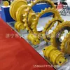 Suministro de piezas de chasis de correa de cuatro ruedas que soportan rueda rueda de soporte rueda guía rueda tensora engranaje de tracción oruga