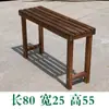Escalones Escalones de Balcón Soporte de Flores para Balcón Escalera con Pedal de Pie Mesa de Madera Maciza Escalera Alta para Suculentas Banco de Pie Doble Capa