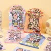 Dolphin Door Serie Eterna Pegatinas Magnéticas para Vestir Sin Cortar Hechas a Mano para Niños Juego Interactivo Padres e Hijos Pegatinas Decorativas
