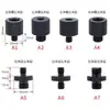 Adaptador de Tornillo para Cámara de 3/8 a 1/4 Soporte de Trípode Cabezal Soporte para Transmisión en Vivo Accesorios de Conversión para Soporte de Micrófono
