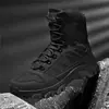 Botas de Combate para Homens, Botas Táticas de Cano Alto para Homens Adultos, Botas de Deserto, Botas para Caminhada e Cross-Country para Homens, Sapatos Masculinos Duráveis