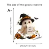Pegatinas de Animales de Dibujos Animados para Inodoro de Halloween Pegatinas de Fantasma y Calabaza para Inodoro Pegatinas de Pared para Baño para Inodoro Material de PVC