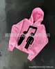 2025 Sudadera Nueva de Primavera y Otoño Suelta para Pareja Sudadera de Comercio Exterior Transfronterizo con Cremallera y Estampado de Músico