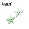 Botões de coral pequenos, frescos e coloridos, botões plásticos de dois furos, botões para artesanato, acessórios de vestuário, decorações para sapatos, acessórios de cabelo e enfeites de botão