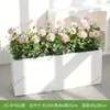 Combinação de Plantas Verdes Artificiais Hc-Dy5 para Paisagismo de Decoração de Janelas, Vasos de Flores, Jardineiras, Paisagismo de Divisórias, Exibição Interna e Externa