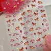 Pegatinas para Uñas Año Nuevo Pegatinas de Pony Arte de Uñas Patrón de Hormiga Estilo Lindo en Relieve Año del Caballo Decoraciones para Uñas Venta al por Mayor Yt7984