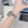 Adecuado para apple watch s789 generación nicho irregular metal acero inoxidable correa irregular
