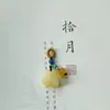 Jade Natural, Calcedonia, Cera de Abeja Colgante Pequeño Pulsera DIY Pulsera de Amuletos Pequeños Accesorio Joyería Hecha a Mano Transmisión en Vivo