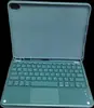 Adequado para Samsung Tab S9S10Fe+ Teclado Bluetooth Touch A9Plus A11+ Compartimento para Caneta Teclado Retrô Capa de Couro
