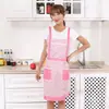 Fabricante de Delantales al por Mayor Doble Capa Engrosada Impermeable, Anti-Manchas y Resistente a las Manchas Versión Coreana Delantal de Princesa para el Hogar y la Cocina de Alto Valor