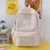Mochila de Hada Rosa y Blanca Suave para Compras y Viajes, Mochila Dulce para Estudiantes, Adecuada para Clase, Libros, Estudio y Ocio