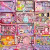 Brinquedos Infantis Casa de Brincar Educacional Brinquedos de Cozinha Boneca para Meninas Caixa de Presente Conjunto Presentes de Matrícula para Instituições Venda por Atacado