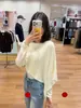 Llegó: Futaoh Nuevo Otoño Temprano Conjunto Irregular de Dos Piezas Adelgazante Elegante Suéter de Punto de Manga Larga en Gris