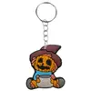 Chaveiro Temático de Halloween Desenho Animado Acessório de Chaveiro de Borracha Macia PVC para Bolsas, Mochilas e Pequenos Acessórios de Presente