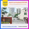 Chaveiro de Cenário de Atração Turística da Moda Acrílico Padrão de Alta Definição Souvenir de Turismo Cultural Presente Pingente de Mochila