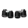 Adecuado para Bmw X5X6 X7G05G06G07 Mejora del Tubo de Escape Silenciador de Cuatro Salidas de Acero Inoxidable Fibra de Carbono