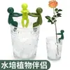 Companheiro de crescimento de plantas hidropônicas para endireitar e apoiar galhos, decoração de mesa de escritório, figura de formato fixo para suporte de plantas hidropônicas