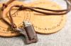 Nuevo collar de cuero de moda personalizado estilo coreano, estilo europeo y americano moderno, collar vintage de cuerda de cuero exagerado al por mayor