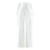 Pantalones Casuales Rectos de Cintura Elástica para Mujer, Nuevo Estilo Otoño, Cómodos de Corte Holgado, Pantalones de Pierna Ancha con Caída Estilo Vintage Old Money