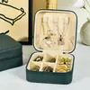 Portátil Europea Princesa Viaje Corea del Sur Caja de Joyería Caja de Almacenamiento Mini Joyería Joyería Joyería Empaque Anillo