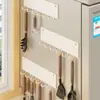 Estante de Almacenamiento Magnético para Refrigerador, Estante Lateral de Almacenamiento Montado en la Pared, Estante Lateral para Especias de Cocina, Gadget de Estante de Almacenamiento Multifuncional