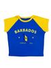 Estação Independente Exportação Verão Novo Feminino Manga Curta Gola Redonda Bordado de Letra Sexy Slim T-shirt Shorts Conjunto