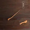 Aguja de Té Horquilla Tallado en Bambú Posavasos de Té Pu 'er Aguja de Té Cuchillo de Té Cono de Té Esfera de Té Aguja para Tetera Horquilla de Bambú Horquilla Ceremonia del Té Seis Caballeros