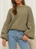 Suéter Casual Holgado para Mujer