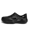 Tamancos Personalizados Masculinos de Verão com Solado Grosso, Sapatos Aquáticos Macios com Aumento de Altura, Chinelos, Antiderrapantes, Resistentes ao Desgaste, Leves para Caminhada e Uso na Praia