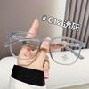 Promoção Imperdível por Tempo Limitado: Óculos Matte para Emagrecer com Armação Grande Tr, Unissex, Adequado para Adolescentes, Pode Ser Equipado com Lentes de Grau, Armações Anti-Luz Azul