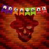 Novas Decorações de Halloween Bandeira Puxando Fantasma Festival Cena de Festa Layout Adereços Crânio Abóbora Pendurado Enfeites Puxando Flores