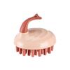 Escova de Shampoo de Silicone Escova Massageadora Artefato Doméstico para Lavar Cabelo Uso Duplo Úmido e Seco Couro Cabeludo Anti-Coceira Coçador de Cabeça com Cabo