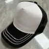 Boné de Tela Colorido Personalizável para Comércio Exterior, Disponível em Várias Cores, Chapéu de Sol Trucker, Novo Boné de Beisebol com Aba Larga e Copa