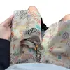 Pantalones Cortos de Punto Estilo Retro Graffiti Americano para Hombre, Verano, Diseño de Nicho, Pantalones de Cinco Puntos Sueltos Casuales para Playa
