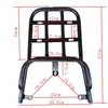 Rack Traseiro para Veículo Elétrico Dji Mavic U Rack de Baú Traseiro Boyue Rack de Asa Traseira Aima Red Bull Liga de Alumínio Rack Aima
