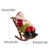 Novo Produto Transfronteiriço Cuidadosamente Selecionado: Artesanato de Poltrona do Papai Noel, Ornamento Decorativo de Presente de Feriado Estilo Europeu e Americano