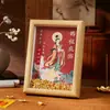 Estátua da Deusa Turística de Fujian Mazu Tianhou Mazu Cultural e Criativo Porta-Retrato Decoração de Mesa Artigos para Casa Lembrança de Viagem
