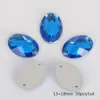 50 Accesorios de Joyería de Materiales DIY Redondos Poligonales Acrílico Cosido a Mano Diamante Agujero Doble Planos Base Diamante Acrílico Caliente