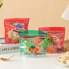 Bolsa para galletas de dibujos animados de oso conejo pequeño, linda, bolsa para embalaje de alimentos para snacks, bolsa para turrón, bolsa con cremallera autosellable 50