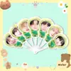 Txt Choi Beomgyu Choi Yeonjun 30% de descuento Abanico Plegable Abanico Soporte para Concierto Merchandising TikTok Mismo Estilo
