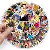 50 Adesivos de Grafite One Piece Personalizados Transfronteiriços Desenho Animado Dia do Homem ONE PIECE Decorativos para Skate Celular