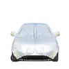 Prenda para Coche Cubierta para Coche a Prueba de Granizo Media Cubierta Parasol Engrosada Cubierta para Cuatro Estaciones Protector Solar Aislamiento Térmico a Prueba de Polvo Cubierta para Lluvia Cubierta Prenda para Coche