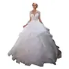 Vestido de Novia con Apliques de Encaje Amazon 2026 Estilo Nuevo V Profundo Sexy con Cola Simple y Elegante Vestido Ajustado para Primavera