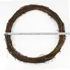 Guirnalda de vid Tufu anillo de ratán anillo de ratán Navidad DIY accesorios para florista productos de ratán anillo para puerta