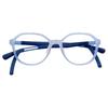Gafas para Niños Tr2022-10 Gafas con Filtro de Luz Azul para Miopía Montura para Niños y Niñas Estudiantes de Primaria Montura Redonda Pequeña Ligera para Niños Mayores
