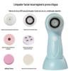Novo Dispositivo de Limpeza Facial Recarregável Seis em Um, Dispositivo Eletrônico de Beleza, Limpador de Poros, Removedor de Cravos, Gadget de Lavagem Facial, Item Mais Vendido