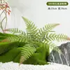 Planta Samambaia Persa Simulada Mais Vendida da Amazon Parede de Fundo Paisagismo Cerca Decoração de Plantas Verdes Acessórios Atacado
